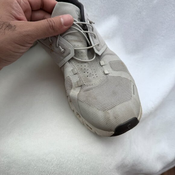 On Cloud Shoes Mens Size 12us Gray Swiss Engineering Athletic Sneaker - Picture 9 of 10